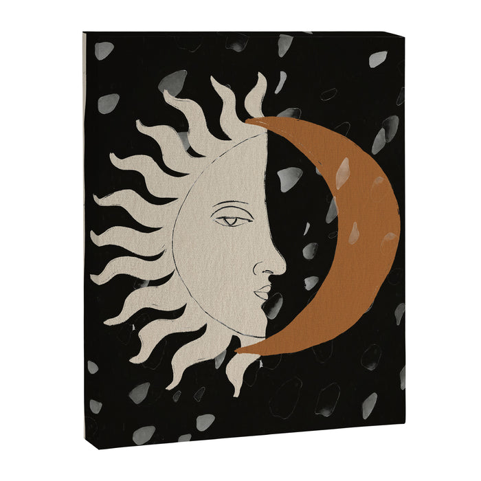 Sun and Moon Canvas Print Gallery Image 1