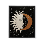 Sun and Moon Framed Canvas Print Gallery Image 3