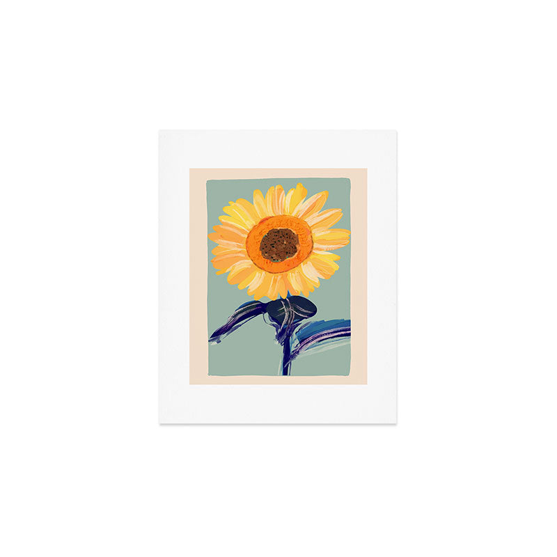Sunflower 2 Art Print Gallery Image 1