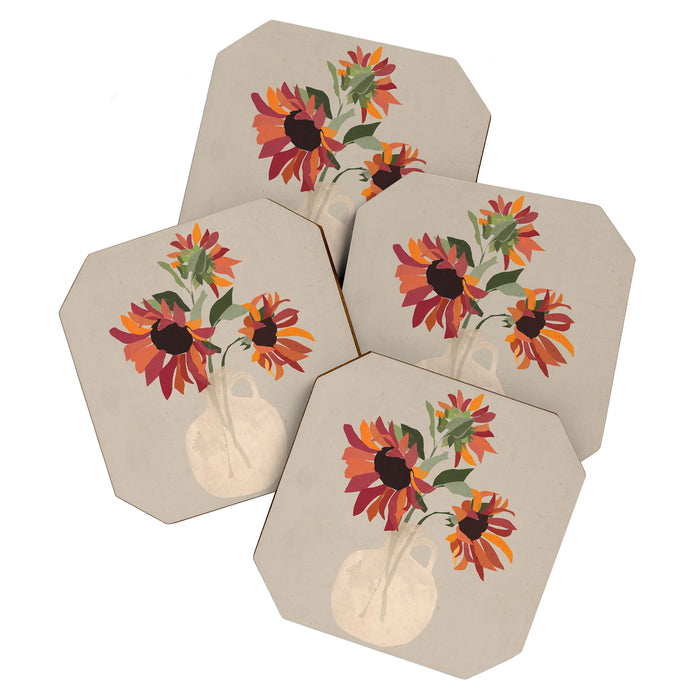 Sunflowers 12 Coaster Gallery Image 1