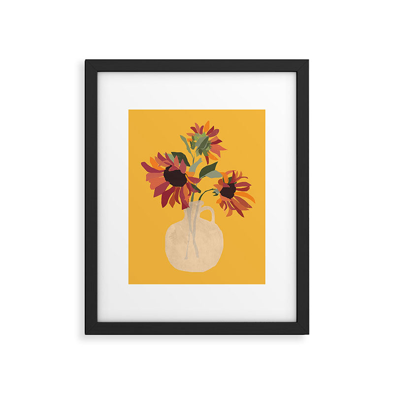 Sunflowers 14 Framed Art Print Gallery Image 5