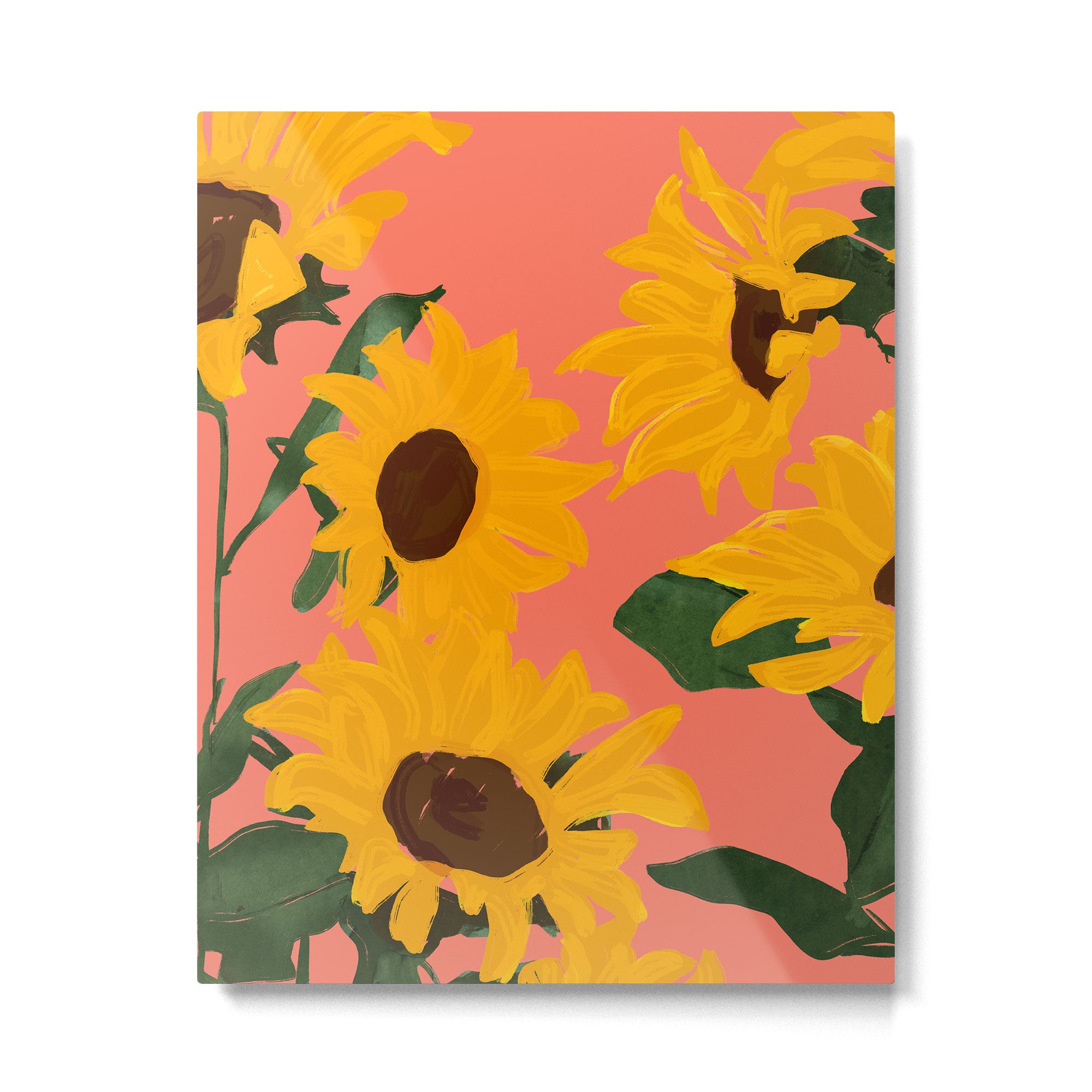Sunflowers 15 Metal Print Gallery Image 6