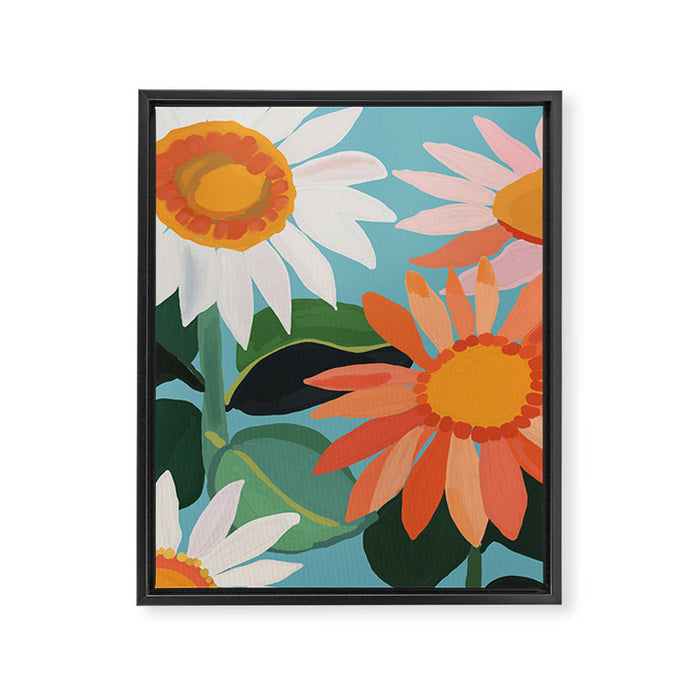 Sunflowers 21 Framed Canvas Print Gallery Image 1