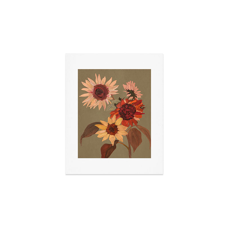 Sunflowers Moment Art Print Gallery Image 1