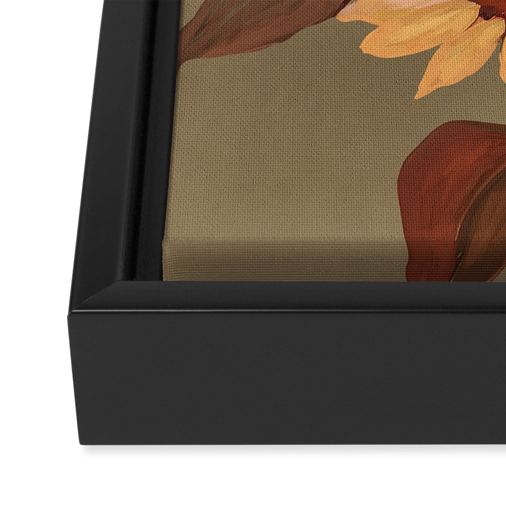 Sunflowers Moment Framed Canvas Print Gallery Image 3