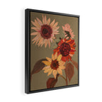 Sunflowers Moment Framed Canvas Print Gallery Image 2