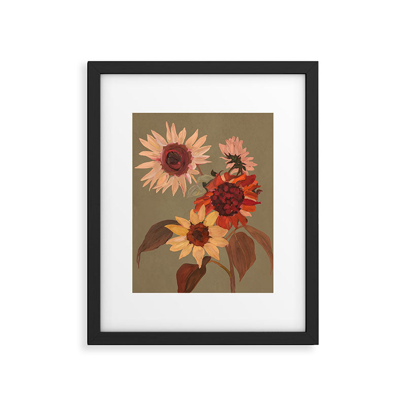 Sunflowers Moment Framed Art Print Gallery Image 5