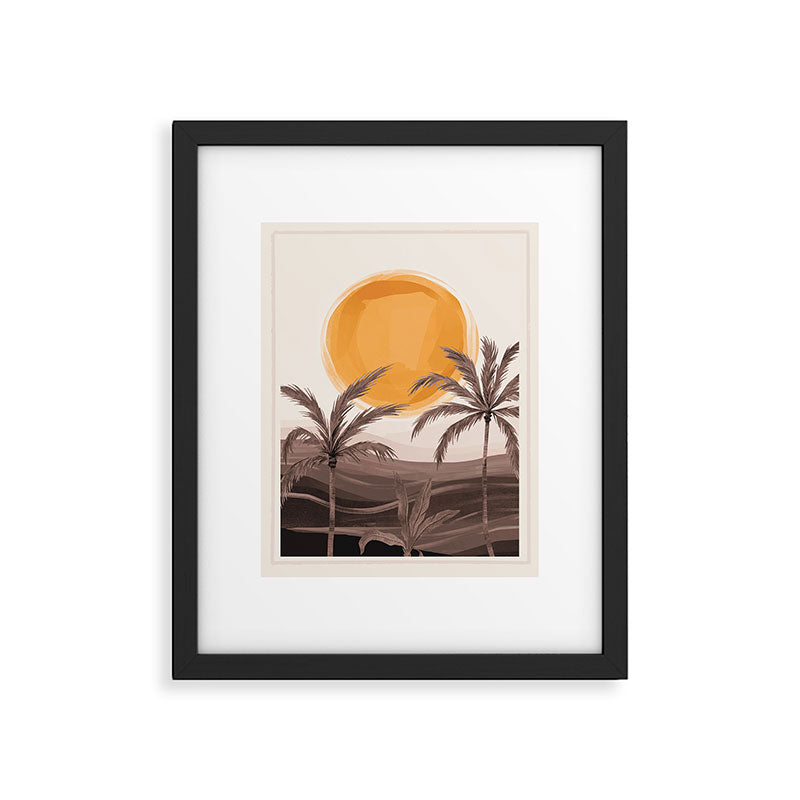 Sunset 2 Framed Art Print Gallery Image 5