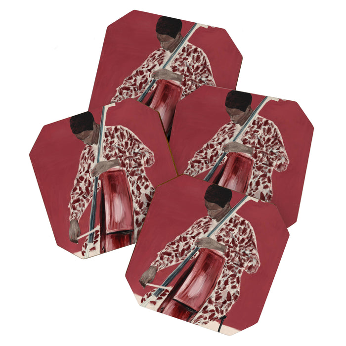 The Double Bassist Coaster Gallery Image 1