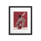 The Double Bassist Framed Art Print Gallery Image 5
