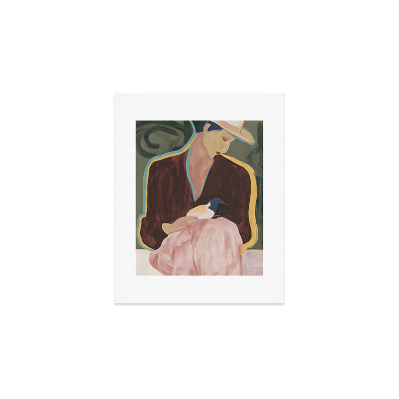 The Gentle Keeper Art Print Gallery Image 1