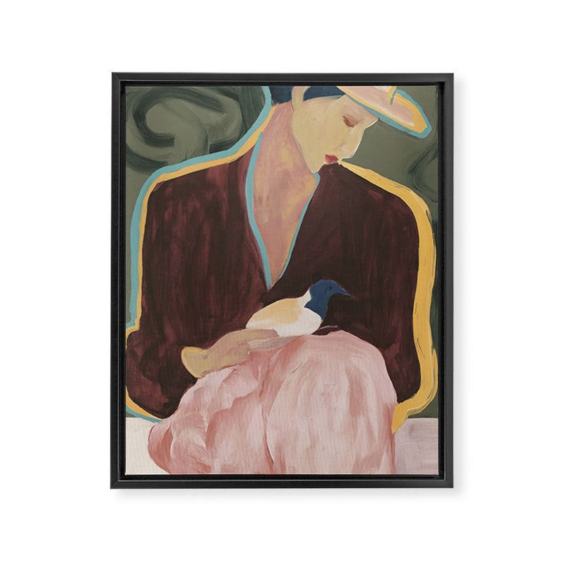 The Gentle Keeper Framed Canvas Print Gallery Image 6