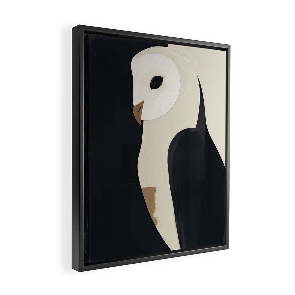 The Owl Framed Canvas Print Gallery Image 2