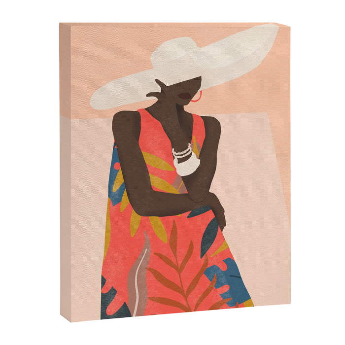 Tropical Girl 19 Canvas Print Gallery Image 1