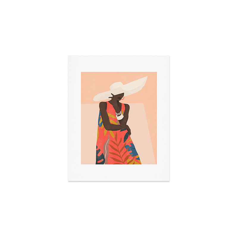 Tropical Girl 19 Art Print Gallery Image 1