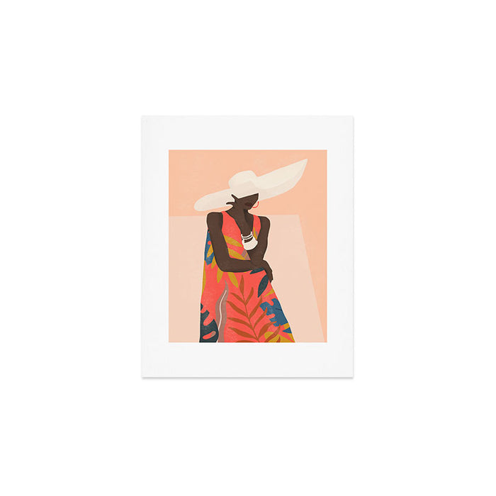 Tropical Girl 19 Art Print Gallery Image 1