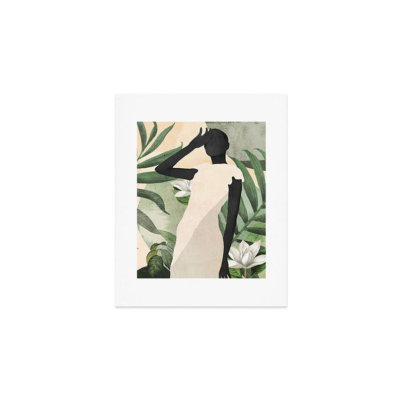 Tropical Girl 20 Art Print Gallery Image 1