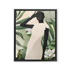 Tropical Girl 20 Framed Canvas Print Gallery Image 6