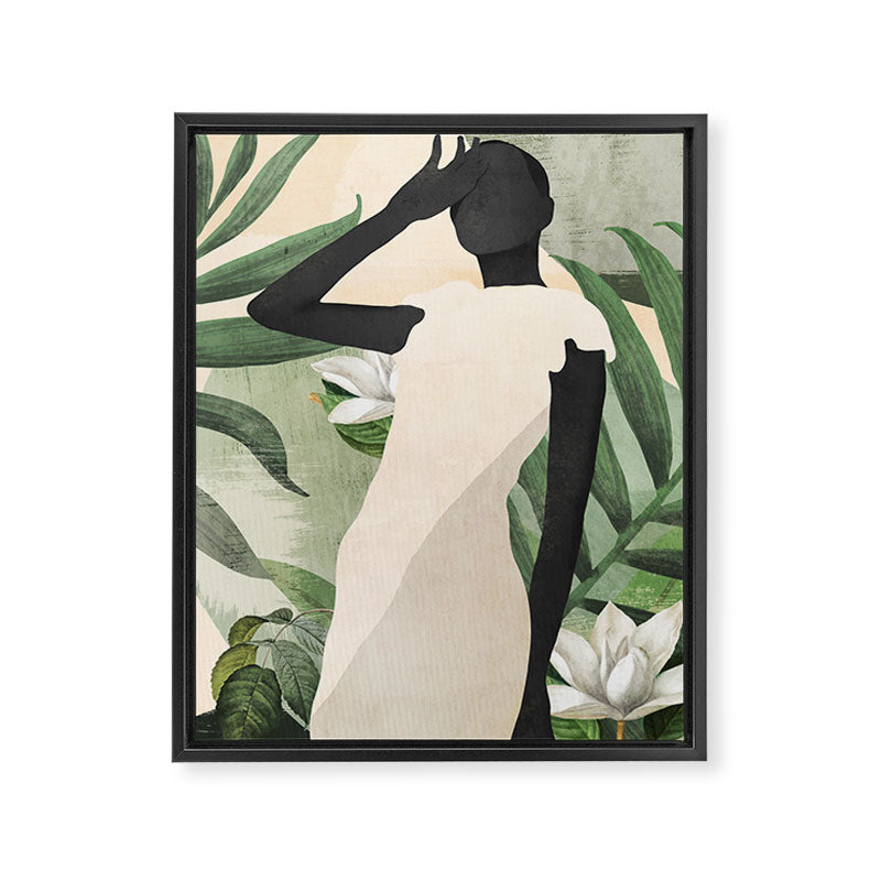 Tropical Girl 20 Framed Canvas Print Gallery Image 6