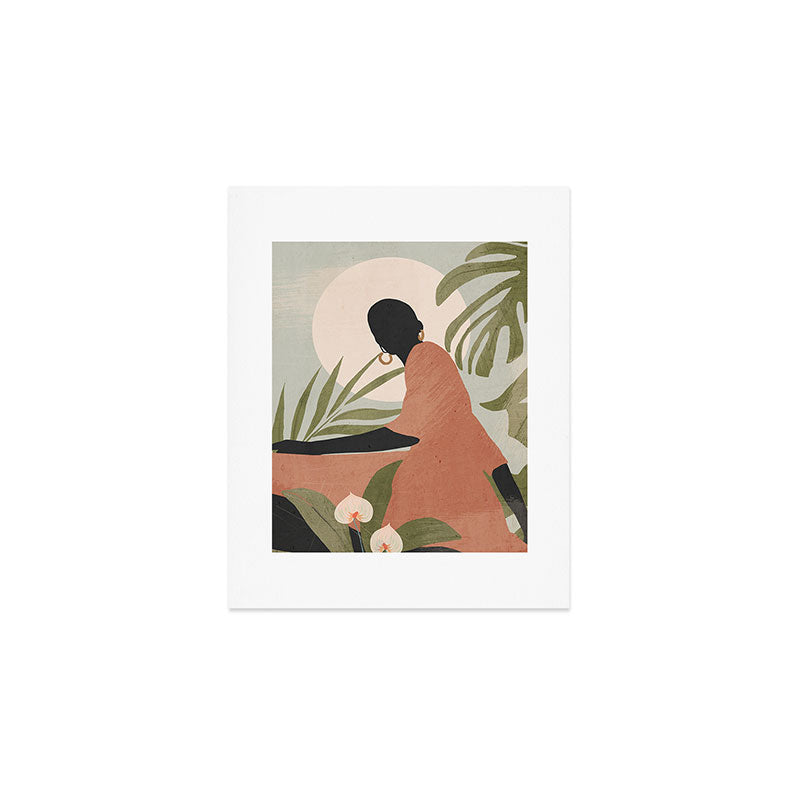 Tropical Girl 21 Art Print Gallery Image 1