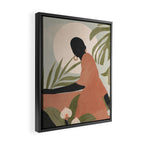 Tropical Girl 21 Framed Canvas Print Gallery Image 2