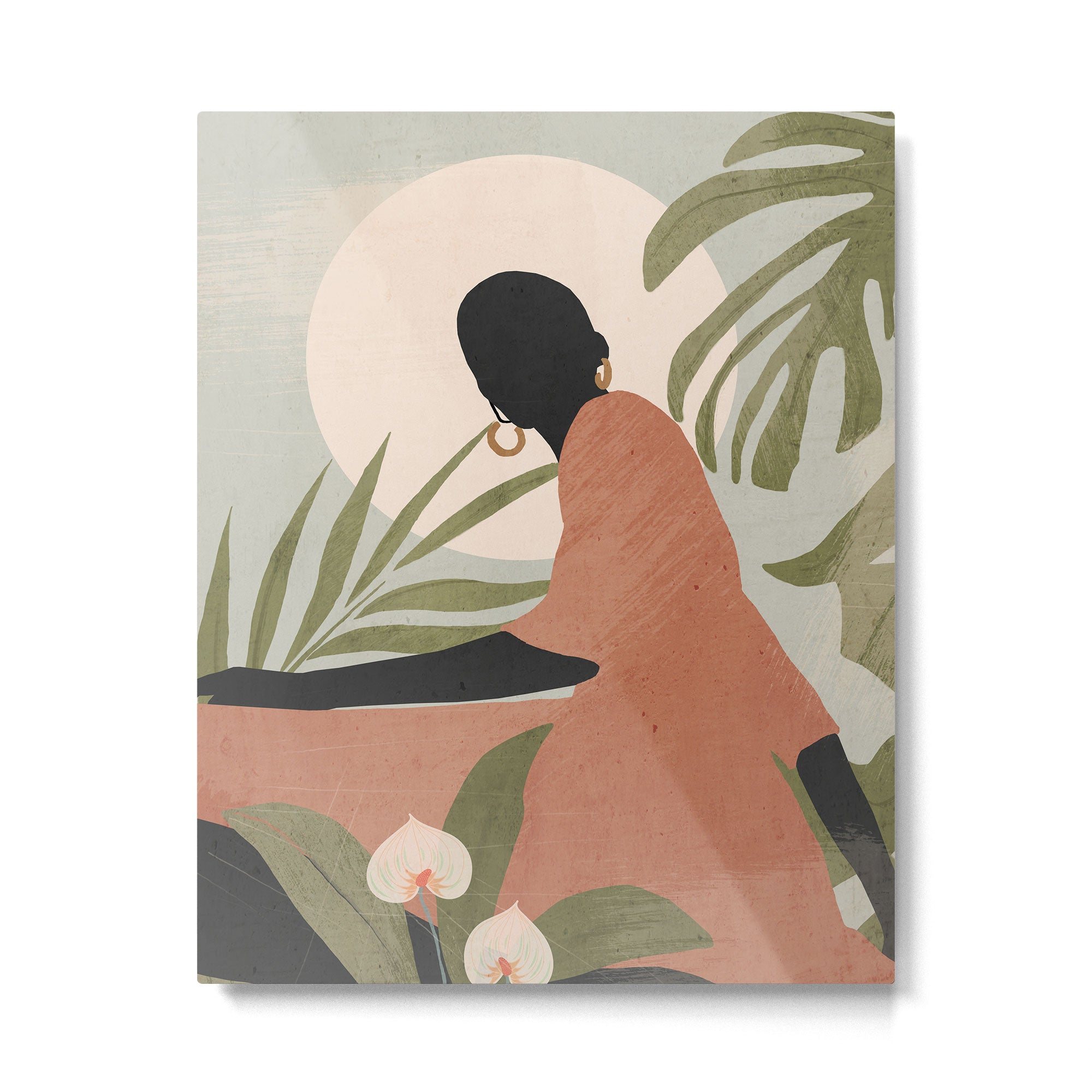 Tropical Girl 21 Metal Print Gallery Image 4