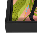 Tropical Girl 2/2 Framed Canvas Print Gallery Image 3