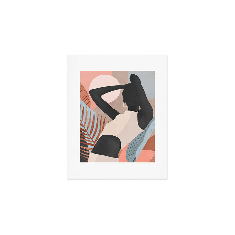 Tropical Girl 23 Art Print Gallery Image 1