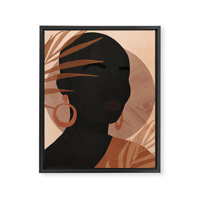 Tropical Girl 27 Framed Canvas Print Gallery Image 6