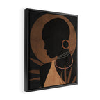 Tropical Girl 29 Framed Canvas Print Gallery Image 2