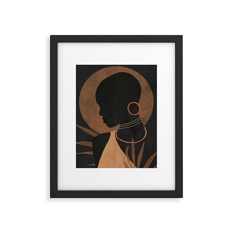 Tropical Girl 29 Framed Art Print Gallery Image 5