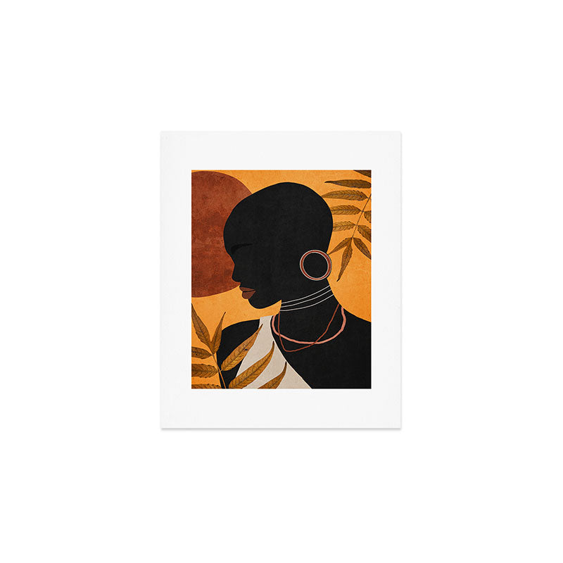 Tropical Girl 35 Art Print Gallery Image 1