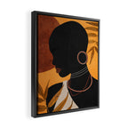 Tropical Girl 35 Framed Canvas Print Gallery Image 2