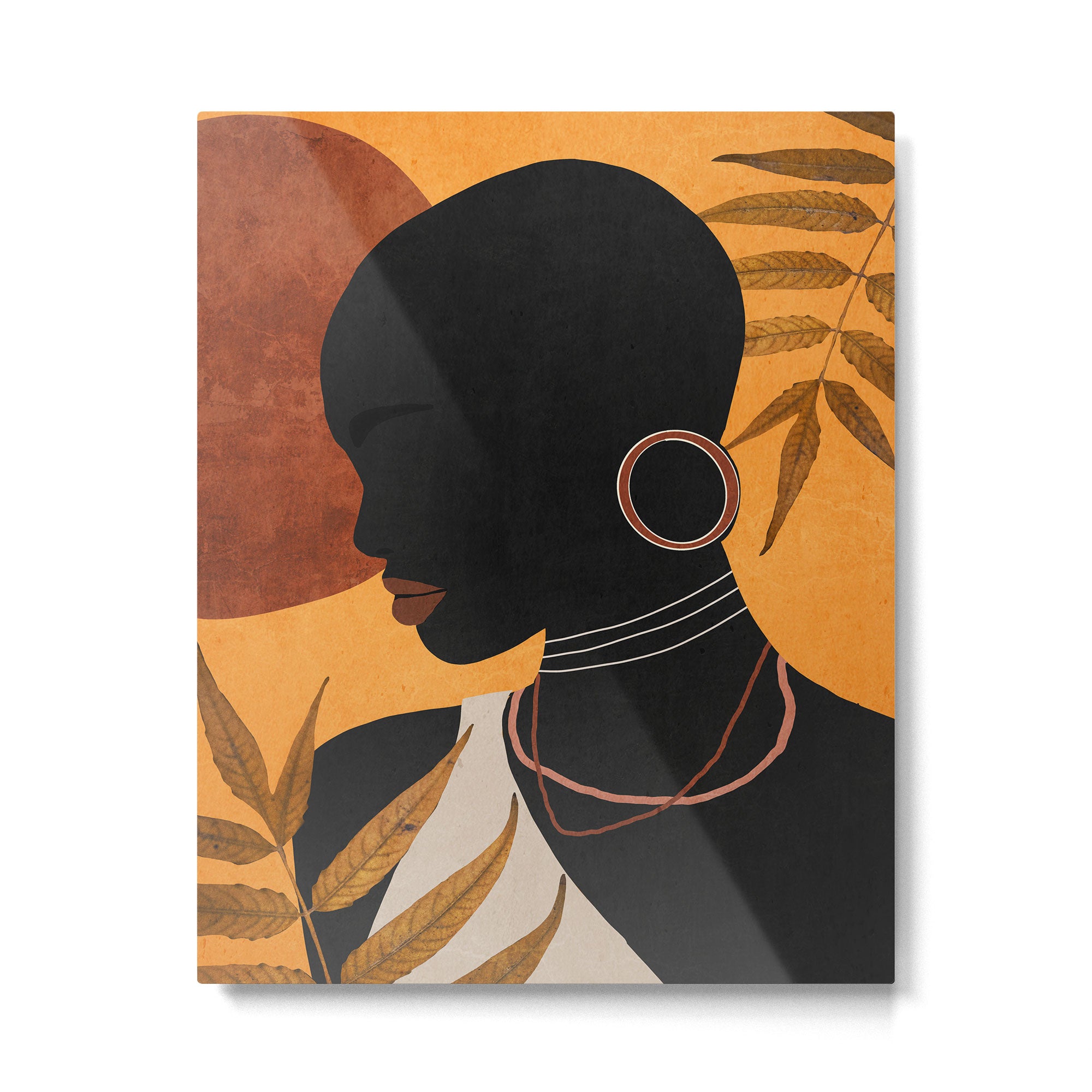Tropical Girl 35 Metal Print Gallery Image 4