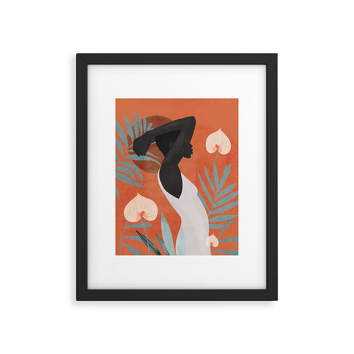 Tropical Girl 41 Framed Art Print Gallery Image 1