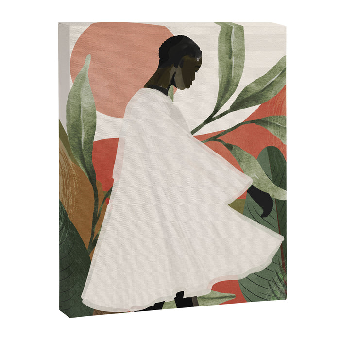 Tropical Girl 44 Canvas Print Gallery Image 1