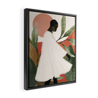 Tropical Girl 44 Framed Canvas Print Gallery Image 2