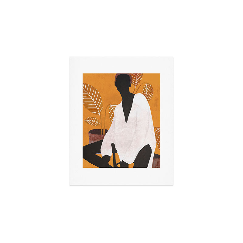 Tropical Girl 6 Art Print Gallery Image 1