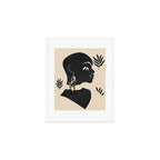Tropical Girl /Abstract Minimal Art Print Gallery Image 1