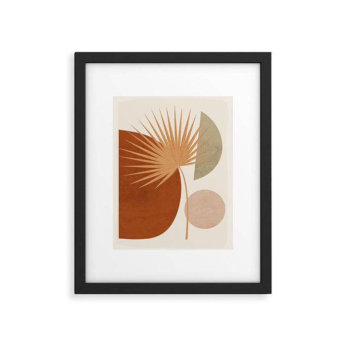 Tropical Leaf- Abstract Art 14 Framed Art Print Gallery Image 1