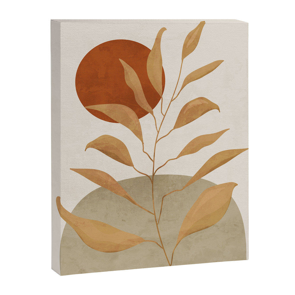 Tropical Leaf- Abstract Art 15 Canvas Print Gallery Image 6