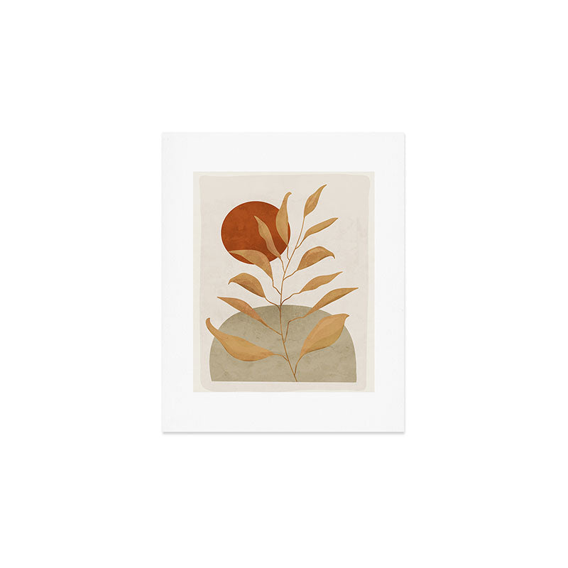 Tropical Leaf- Abstract Art 15 Art Print Gallery Image 1