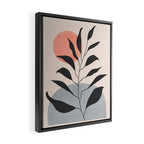 Tropical Leaf- Abstract Art 16 Framed Canvas Print Gallery Image 2