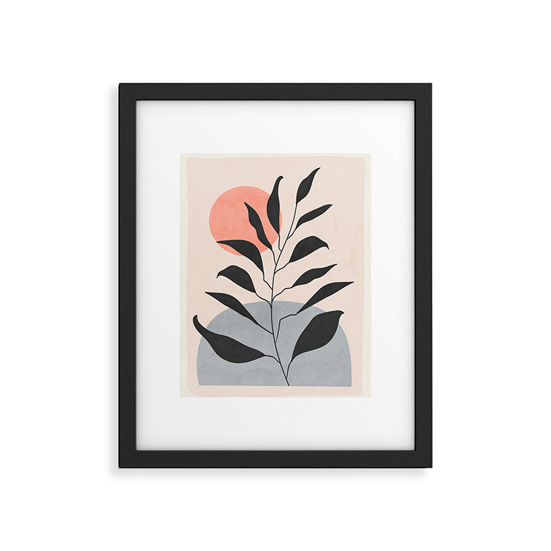 Tropical Leaf- Abstract Art 16 Framed Art Print Gallery Image 5