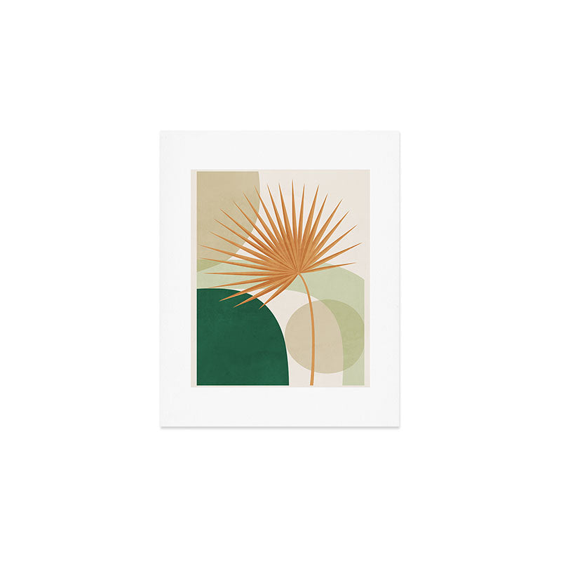 Tropical Leaf- Abstract Art 22/2 Art Print Gallery Image 1