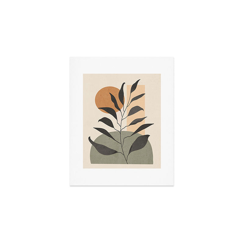Tropical Leaf- Abstract Art 23 Art Print Gallery Image 1