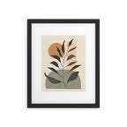 Tropical Leaf- Abstract Art 23 Framed Art Print Gallery Image 5