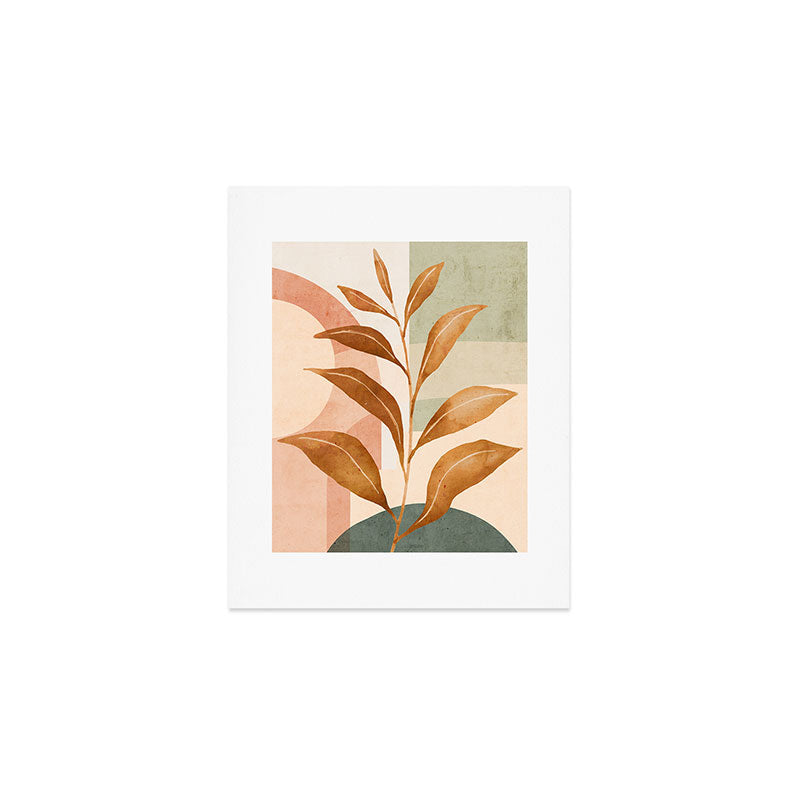 Tropical Leaf- Abstract Art 25 Art Print Gallery Image 1