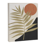Tropical Leaf- Abstract Art 9 Canvas Print Gallery Image 6