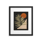 Tropical Leaf- Abstract Art 9/1 Framed Art Print Gallery Image 5